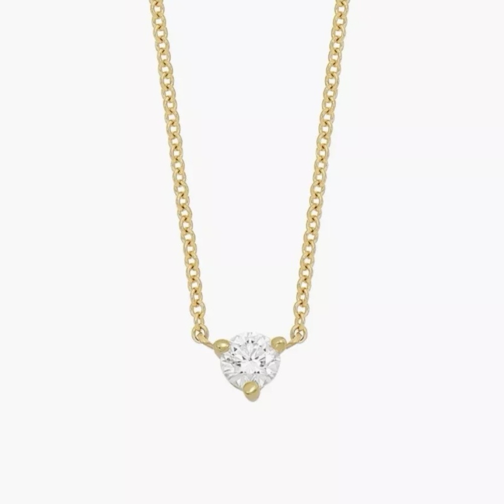 Bony Levy Icon Diamond Pendant Necklace 18k Yellow Gold - 16” & 18” - Picture 9 of 15
